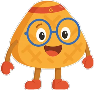 Waffito sonriendo